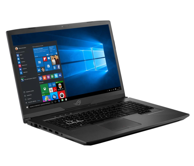 ASUS ROG Strix SCAR GL703GM i7-8750H/8G/1T/W10 - 434222 - zdjęcie 4